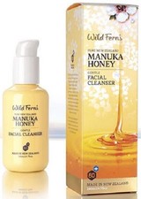 Limpiador facial suave Wild Ferns Manuka Honey 140 ml - hecho en Nueva Zelanda