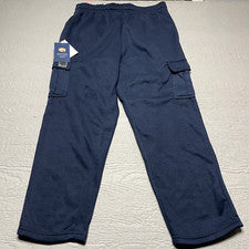 Pantalones Buffalo Para Hombre Extra Grandes Azul Bolsillos de Carga Exterior Joggers NUEVO