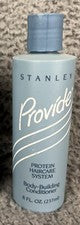 De colección RARO Stanley Provide Protein Sistema de Cuidado del Cabello Acondicionador de Construcción Corporal 8 OZ