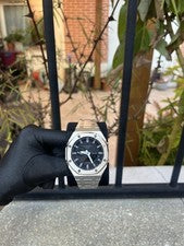G-Shock Custom Ap Mod - Silver & Black Dial