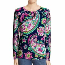 Nuevas camisetas para mujer Paisley Art Design 7434104899896 talla S a 3XL