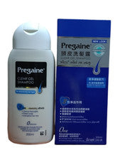 Champú Pregaine Gel Transparente Adelgazamiento Normal/Graso Cabello Suave para Hombres y Mujeres