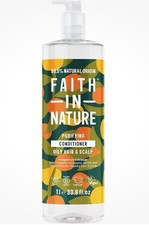 Faith In Nature Acondicionador Natural de Pomelo y Naranja, Purificante para Graso 1L