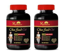 Aceite protector del cabello - ACEITE DE SEMILLA DE CHÍA - Hidratación amante de la piel 2 botellas