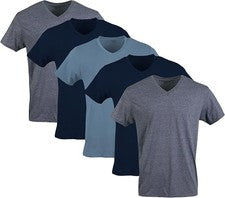 Camisetas Gildan para hombre con cuello en V, multipack, estilo G1103