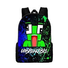 Mochila Indescriptible de Dibujos Animados Bolso Escolar Estudiante Anime Viaje Deporte Bolso para Hombros
