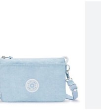 Kipling Hello Kitty Riri Nylon Pequeño Mujer Bandolera en Azul Escarcha