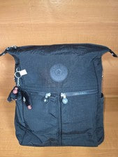 Nuevo con etiquetas Kipling Nirav 15" Mochila/Bolso para portátil, Negro con Llavero