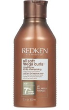 Acondicionador Redken All Soft Mega Curls 10,1 OZ nuevo paquete cuidado