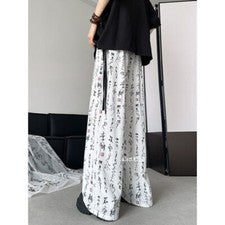 Para hombres Verano Moda Informal Suelto Genial Pantalones Fiesta Punk Rock Pantalones Talla Grande_