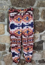 Pantalones de chándal Prince of Bel Air frescos para hombre ropa de calle mediana urbana azteca suroeste
