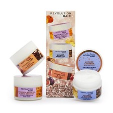 Mini mascarilla capilar Revolution Haircare Winter Fruit set de regalo paquete de 3