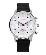 TRIWA NEST134-CL110112P Nevil Reloj Cronógrafo Esfera Blanca 2 Correas