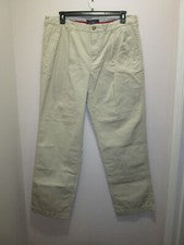 PANTALÓN TOMMY HILFIGER HOMBRE CASUAL CAQUI 100% ALGODÓN BEIGE CLARO 38W 34L