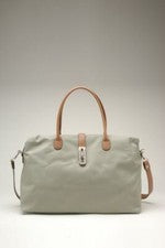Bolso de hombro de moda con doble correa para mujer - oliva oscuro