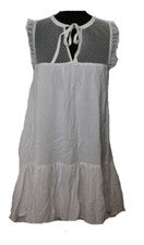 S4 DAMEN VOLCOM KLEID SEA Y AROUND DRESS HÄNGERCHEN ECRU WEISS Gr. XS 34 NEU