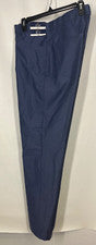 Pantalones chinos Stafford de 5 bolsillos para hombre 34 X 32 usados índigo calce clásico nuevos con etiquetas elásticos
