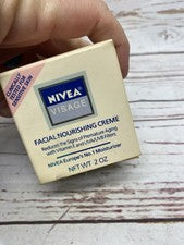Crema nutritiva facial NIVEA Visage para piel sensible 2 oz nuevo stock antiguo