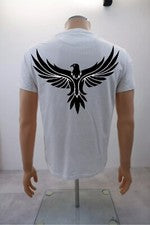 Camiseta Hombre Nueva Llegada Moda Camiseta en Logo Gráfico en 100% Algodón Italiano
