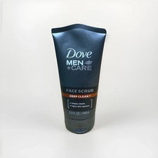 Nuevo exfoliante facial Dove Men+Care Deep Clean 5 oz limpiador facial para hombre