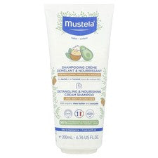 Champú Crema Desenredante y Nutritiva Bebé, Cabello Largo, Ondulado o Rizado, 6.76 fl