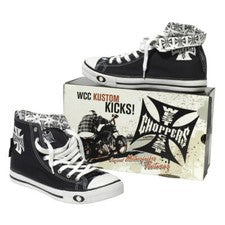 Zapatillas deportivas WCC West Coast Choppers Chucks Warrior Black