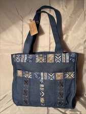 Bolso de hombro vaquero Canyon Sky Southwestern. Bolso de mano estilo hobo mujer nuevo con etiquetas