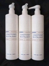3x Acondicionador Korres Revitalizante Cítrico Fresco Acondicionadores 12,2 FL OZ Cada uno
