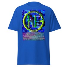 Camiseta Nombre Ángel Mosaico Hombre, Gildan 5000, Camiseta Clásica Hombre