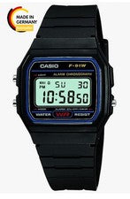 Casio Collection Unisex Digital Reloj de Pulsera F-91W Impermeable