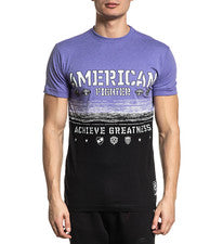 Camiseta para hombre AMERICAN FIGHTER GRANTON motociclista atlético MMA S-4XL