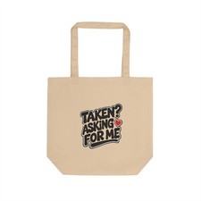 Bolso de Mano Asking For Meme Sarcástico Reutilizable Shopper Unisex Hecho en EE. UU.