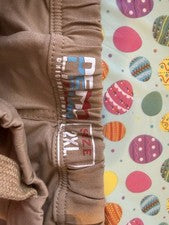 Pantalones Demolition Para Hombre 2XL Caqui Elastizados Algodón Sarga Cremallera Acentos Bolsillos