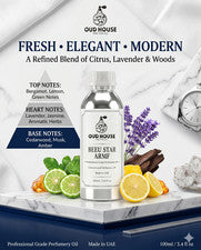 Aceite de perfume de lujo Beeu Star 3,4 fl oz de Oud House