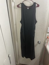 Maxi Vestido ceñido al cuerpo tejido acanalado para mujer - Un nuevo día damas 3 X Nuevo con etiquetas Otoño Moda Divert
