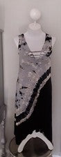 Vestido Kamana Para Mujer Sin Mangas Línea A Rayón Jersey Nuevo S Sexy