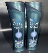 (2) Terapia de cuero cabelludo transparente para hombres anticaspa 2 en 1 COMODIDAD DEL CUERO CABELLUDO 12,9 FL OZ cada 