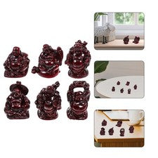 6 Piezas Adornos para Sala de Estar Estatuas Decorativas Hogar Escritorio Decoraciones