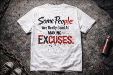 Excuse or Builder - Camiseta motivacional Streetwear