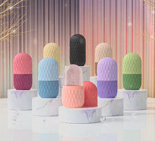 Rodillo facial de hielo molde de silicona reutilizable herramienta de masaje facial cuidado de la piel belleza