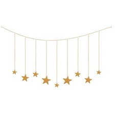 Decoración de pared para el hogar Guirnalda de estrellas Adorno Calcomanías para paredes Colgantes Sala de estar