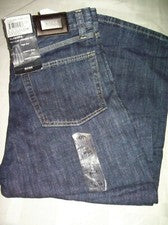 Pantalones de mezclilla Hugo Boss talla cintura 30/34 azules tiro alto cómodo muslo 5 bolsillos W30 L34