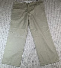 Pantalones de Trabajo Dickies Para Hombre 2112272KH Industrial Multiuso Bolsillo Caqui 42X32 Nuevos con Etiquetas