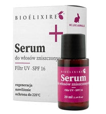 SUERO BIOELIXIRE PARA EL CUIDADO DIARIO DEL CABELLO SPF16 RECONSTRUCCIÓN Y REGENERACIÓN 20ml