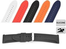 CORREA RELOJ SILICONA JUMBO GOMA IMPERMEABLE DEPORTE 30 MM US