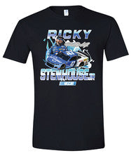 Camiseta Ricky Stenhouse Jr Nascar Vintage Premium Negra S-4X