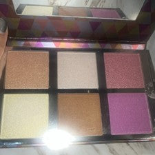 Bellapierre Paleta Brillante 2 Iluminadores Brillo Bronce Dorado 39g