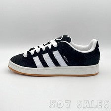 Adidas Campus 00s Zapatos de Skateboarding Negro/Blanco/Goma (HQ8708)