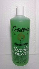 CHAMPÚ SAVILA ALOE VERA CABELLINA 32 FL OZ (1 QT) POR GRANDALL INC. HECHO EN EE. UU.
