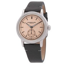 Reloj para dama Raymond Weil Millesime automático esfera salmón 2130-STC-80001